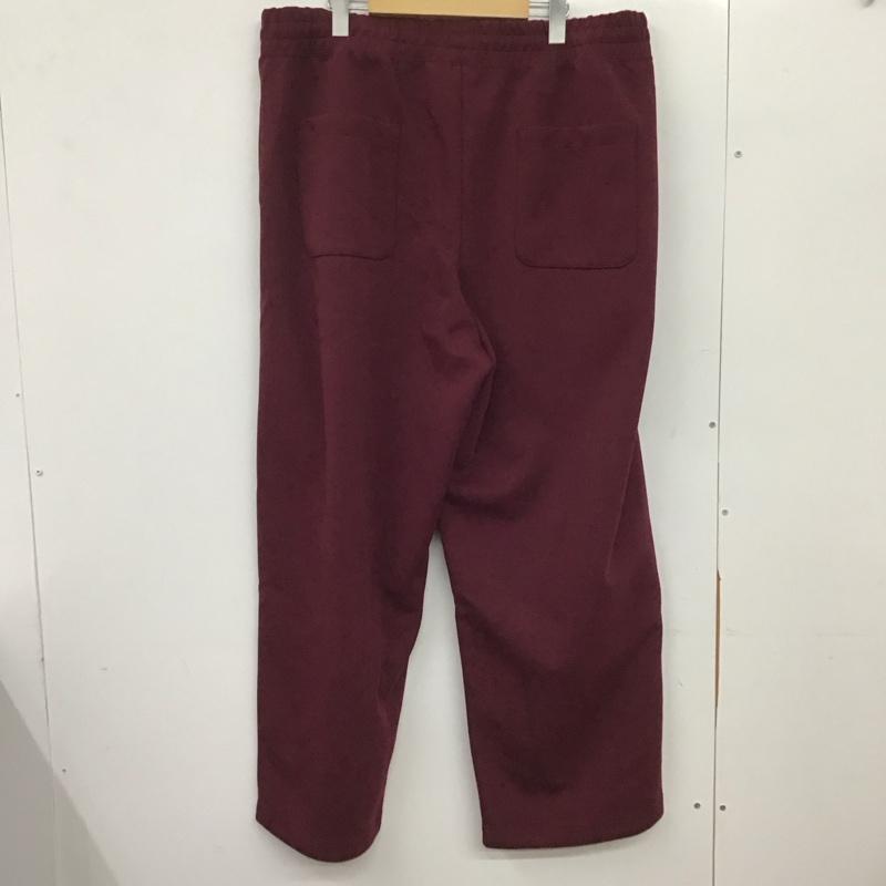 ユニクロ UNIQLO パンツ ワークパンツ、ペインターパンツ 341-479854 Cスウェットワイドパンツ 無地 えんじ / ワインレッド / dark red メンズ USED 古着 中古 10152109