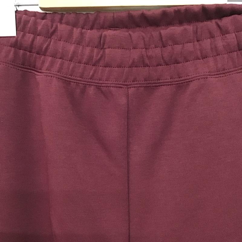 ユニクロ UNIQLO パンツ ワークパンツ、ペインターパンツ 341-479854 Cスウェットワイドパンツ 無地 えんじ / ワインレッド / dark red メンズ USED 古着 中古 10152109