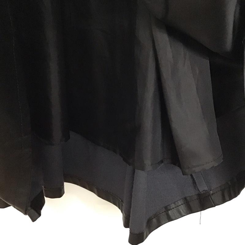 アズールバイマウジー AZUL BY MOUSSY スカート ロングスカート 250DAH31-086H ECO LEATHER HI-WAIST SKIRT S 無地 黒 / ブラック / black レディース USED 古着 中古 10152114