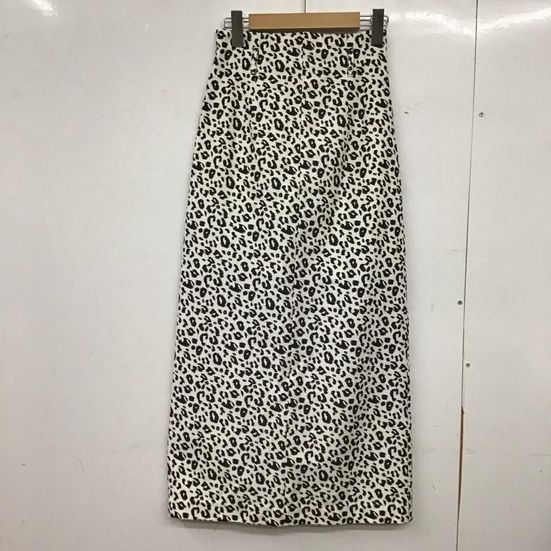 ジーナシス JEANASIS スカート ロングスカート S ヒョウ柄・レオパード柄 マルチカラー / マルチカラー / multicolor レディース USED 古着 中古 10152115