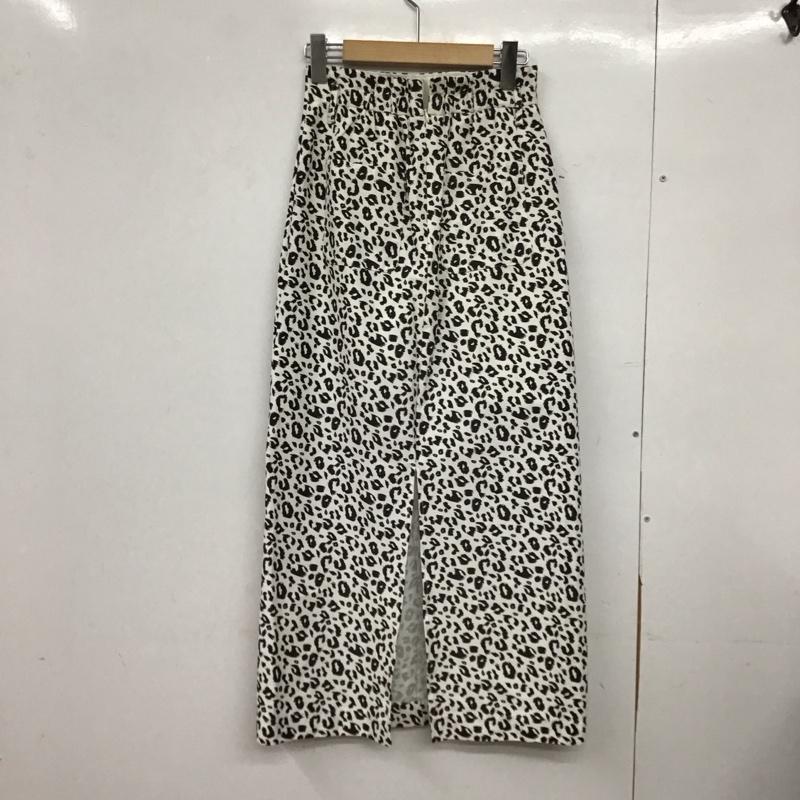 ジーナシス JEANASIS スカート ロングスカート S ヒョウ柄・レオパード柄 マルチカラー / マルチカラー / multicolor レディース USED 古着 中古 10152115