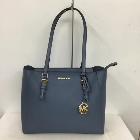 マイケルコース MICHAEL KORS トートバッグ トートバッグ ロゴ、文字 青 / ブルー / blue レディース USED 古着 中古 10152116