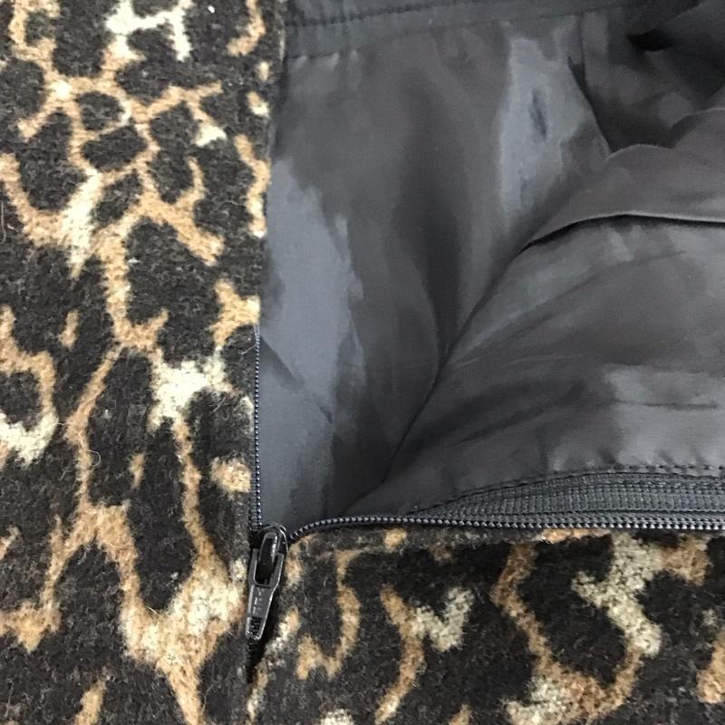 マウジー MOUSSY スカート ロングスカート 010BAH30-6950 レオパード スリット スカート 2 ヒョウ柄・レオパード柄 マルチカラー / マルチカラー / multicolor レディース USED 古着 中古 10152117