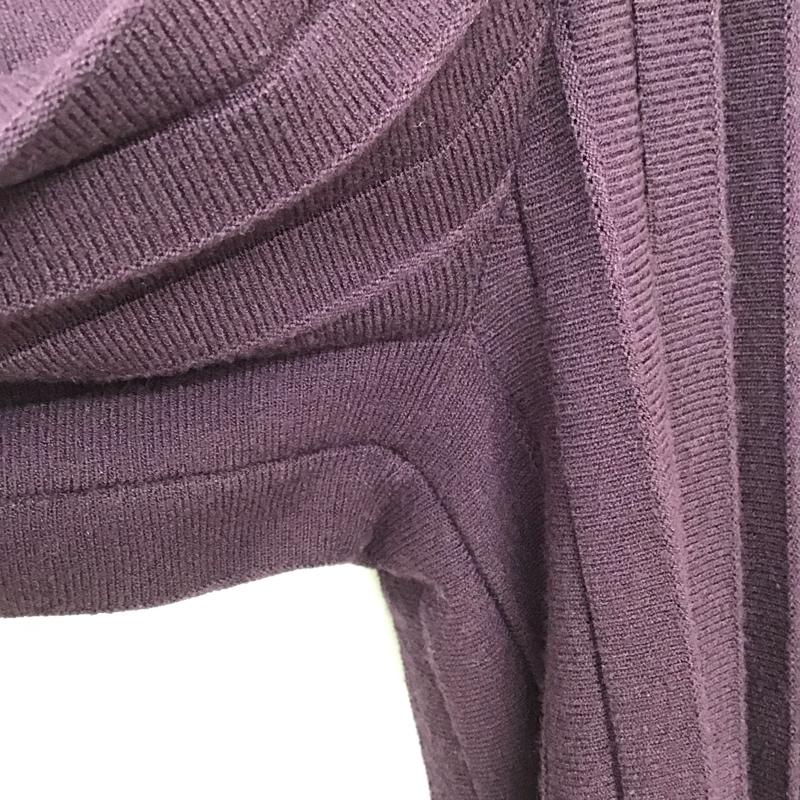 ミラオーウェン Mila Owen ボトムス ボトムス 09WNP194127 ウエストラインニットプリーツパンツ 0 無地 紫 / パープル / purple レディース USED 古着 中古 10152118