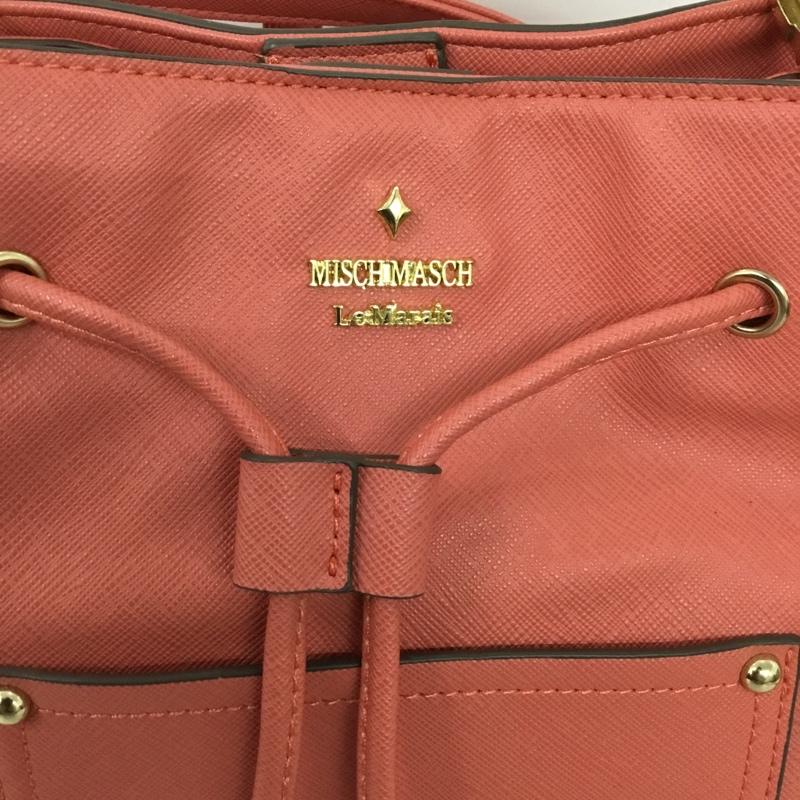ミッシュマッシュ MISCH MASCH ショルダーバッグ ショルダーバッグ 2WAY ロゴ、文字 桃 / ピンク / pink レディース USED 古着 中古 10152120
