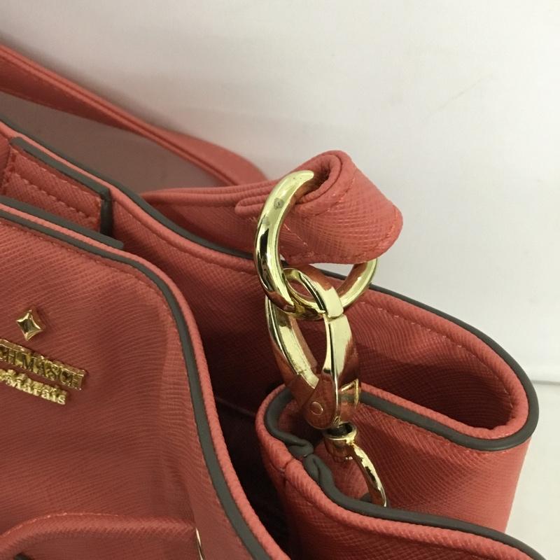 ミッシュマッシュ MISCH MASCH ショルダーバッグ ショルダーバッグ 2WAY ロゴ、文字 桃 / ピンク / pink レディース USED 古着 中古 10152120