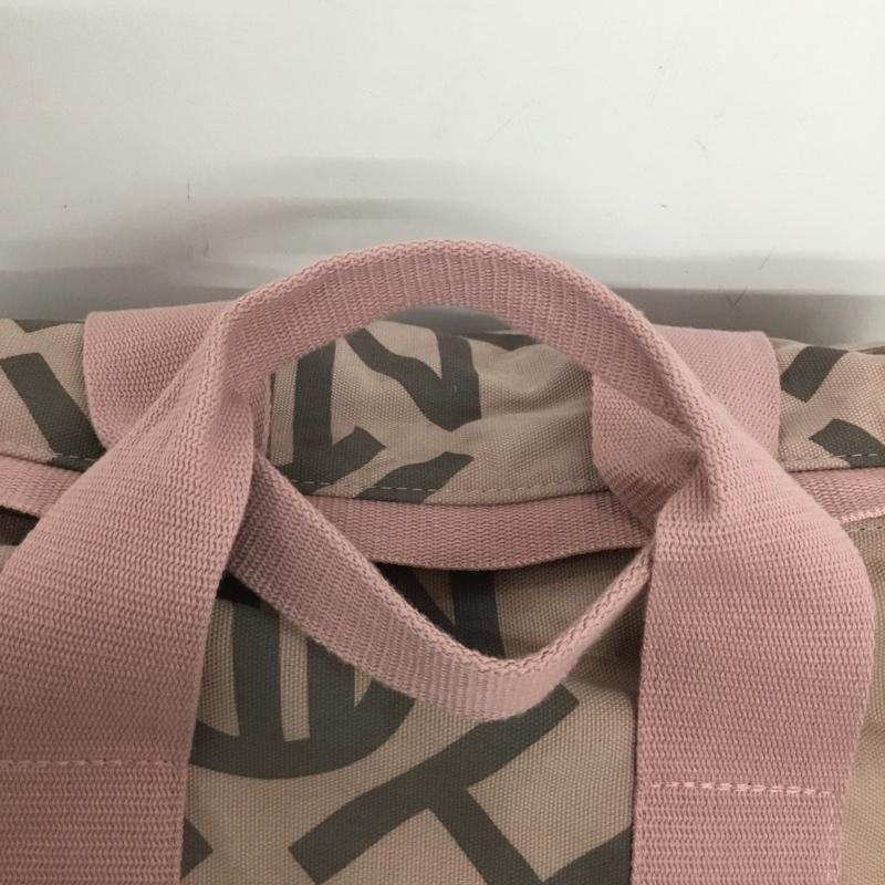 ヘム HeM ボストンバッグ ボストンバッグ ショルダーバッグ 2WAY ドラムバッグ 総柄 桃 / ピンク / pink メンズ USED 古着 中古 10152125