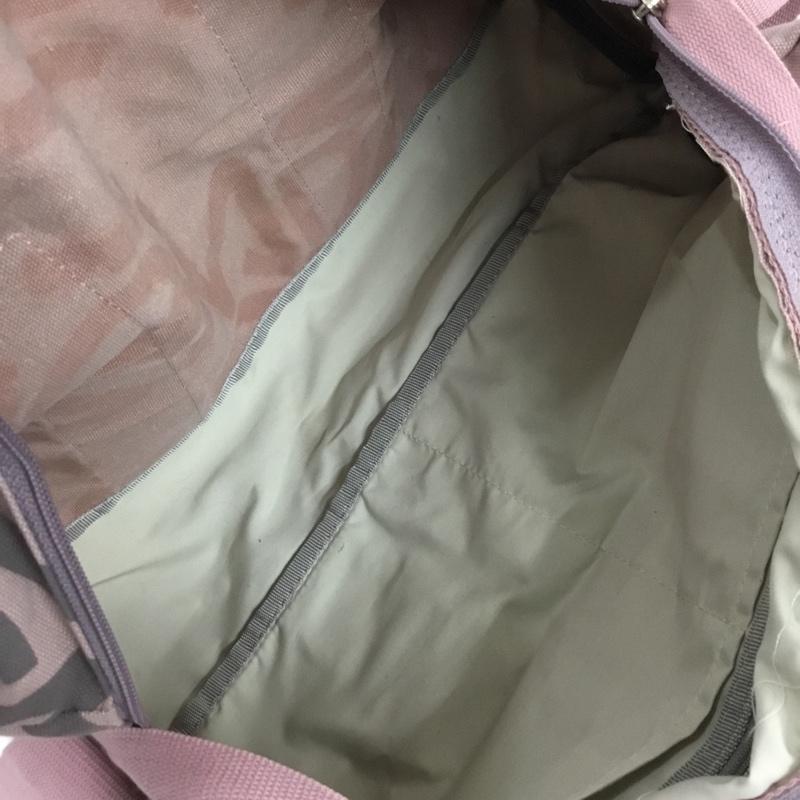 ヘム HeM ボストンバッグ ボストンバッグ ショルダーバッグ 2WAY ドラムバッグ 総柄 桃 / ピンク / pink メンズ USED 古着 中古 10152125