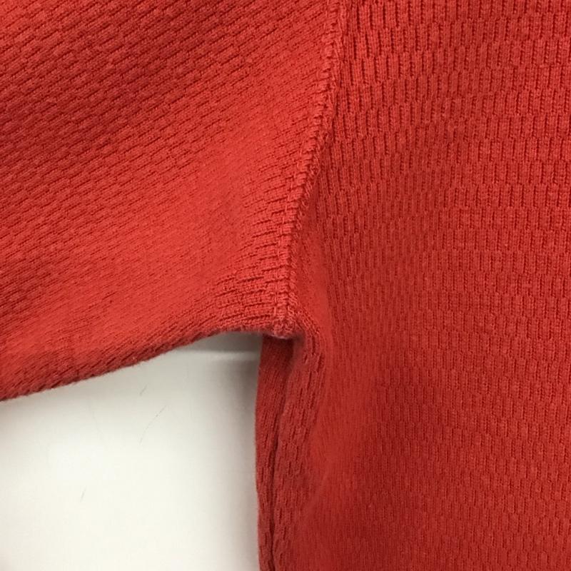 ロンハーマン Ron Herman カットソー 長袖 長袖カットソー 無地カットソー クルーネック ワッフル L 無地 赤 / レッド / red メンズ USED 古着 中古 10152126