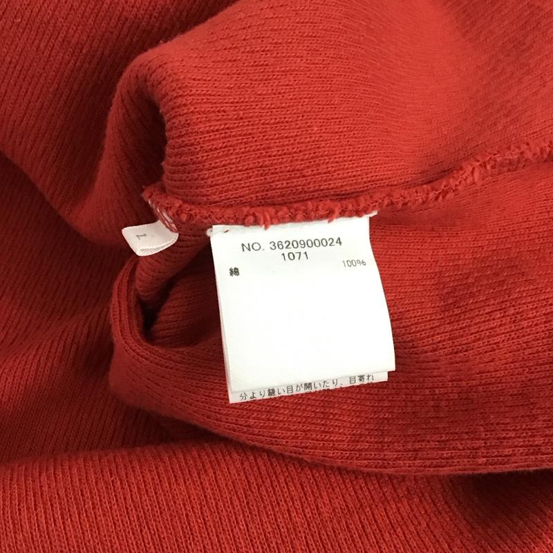 ロンハーマン Ron Herman カットソー 長袖 長袖カットソー 無地カットソー クルーネック ワッフル L 無地 赤 / レッド / red メンズ USED 古着 中古 10152126