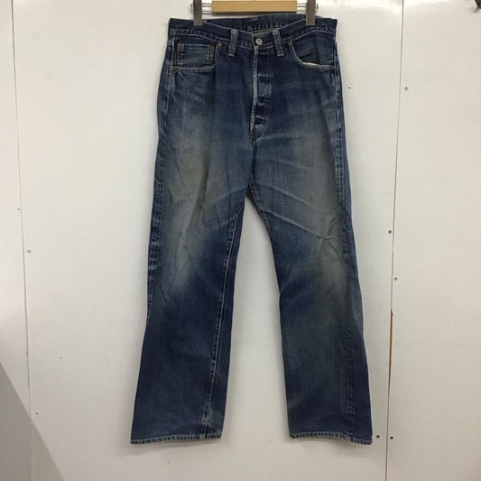 グランドオールズ シルバーストーン Ground-Alls SILVER STONE パンツ デニム、ジーンズ デニムパンツ ワイドパンツ カジュアルパンツ 無地 インディゴ / インディゴ / Indigo メンズ USED 古着 中古 10152128