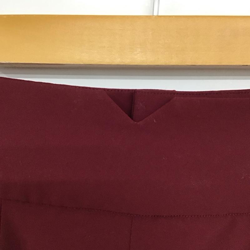 マウジー MOUSSY パンツ スラックス 0 無地 赤 / レッド / red レディース USED 古着 中古 10152135