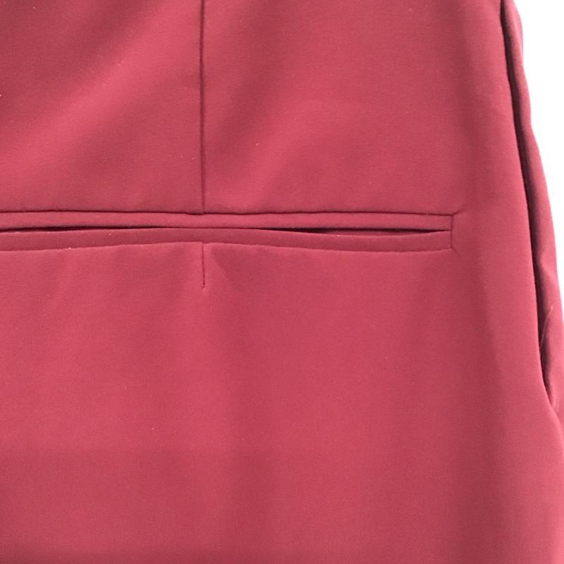 マウジー MOUSSY パンツ スラックス 0 無地 赤 / レッド / red レディース USED 古着 中古 10152135