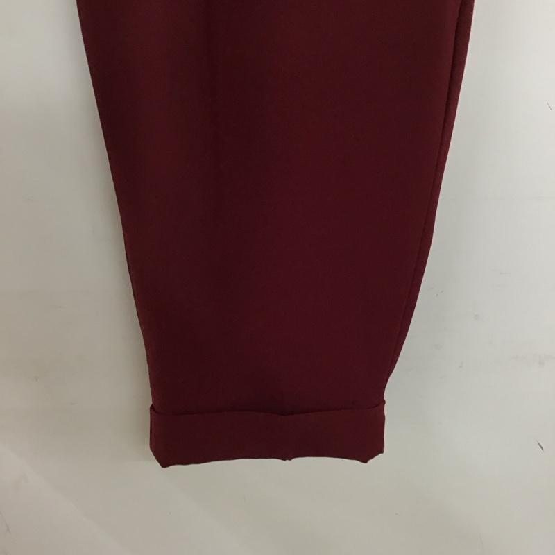 マウジー MOUSSY パンツ スラックス 0 無地 赤 / レッド / red レディース USED 古着 中古 10152135