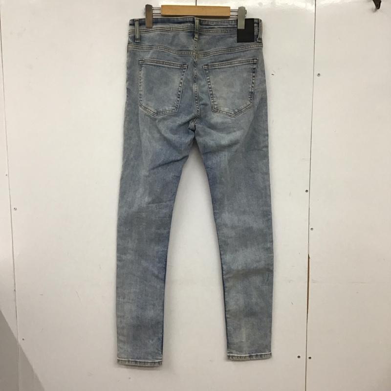 ザラ ZARA パンツ デニム、ジーンズ デニムパンツ スリムパンツ カジュアルパンツ ストレッチパンツ 40 無地 インディゴ / インディゴ / Indigo メンズ USED 古着 中古 10152136