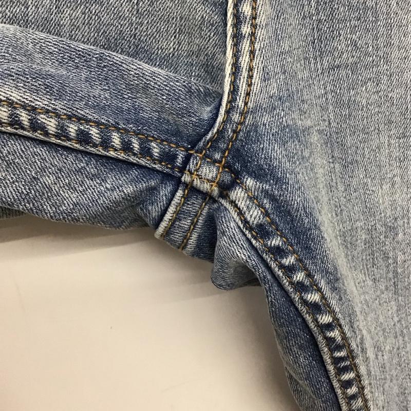 ザラ ZARA パンツ デニム、ジーンズ デニムパンツ スリムパンツ カジュアルパンツ ストレッチパンツ 40 無地 インディゴ / インディゴ / Indigo メンズ USED 古着 中古 10152136