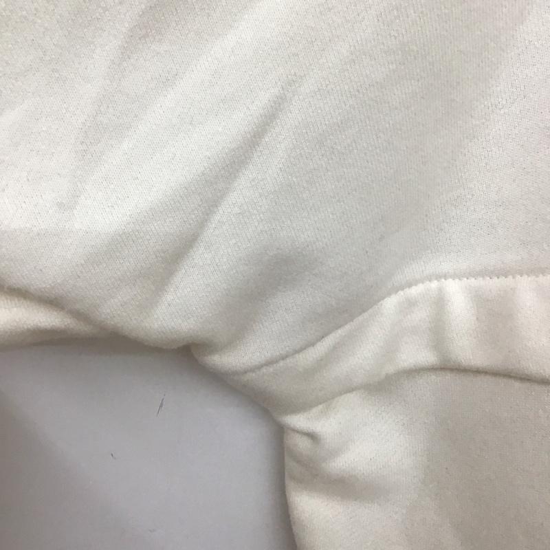 ジーナシス JEANASIS トレーナー 長袖 パーカー FREE 無地 白 / ホワイト / white レディース USED 古着 中古 10152137