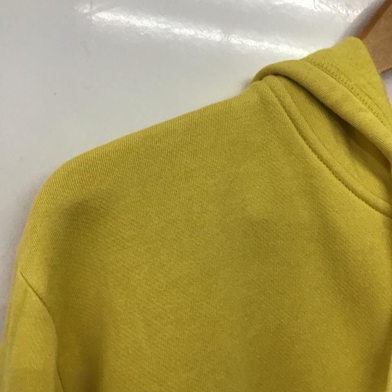 アニエス・ベー agnes b. パーカー 長袖 3 無地 黄 / イエロー / yellow レディース USED 古着 中古 10152138