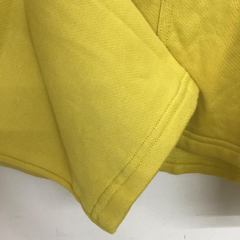 アニエス・ベー agnes b. パーカー 長袖 3 無地 黄 / イエロー / yellow レディース USED 古着 中古 10152138