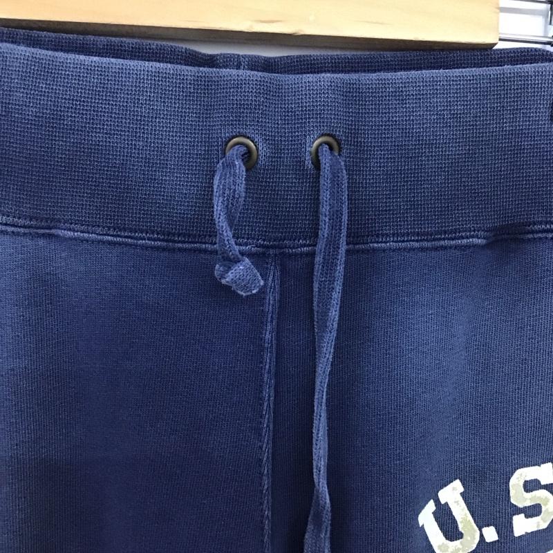 ポロラルフローレン POLO RALPH LAUREN パンツ ワークパンツ、ペインターパンツ スウェットパンツ ワイドパンツ カジュアルパンツ XS ロゴ、文字 紺 / ネイビー / navy メンズ USED 古着 中古 10152139