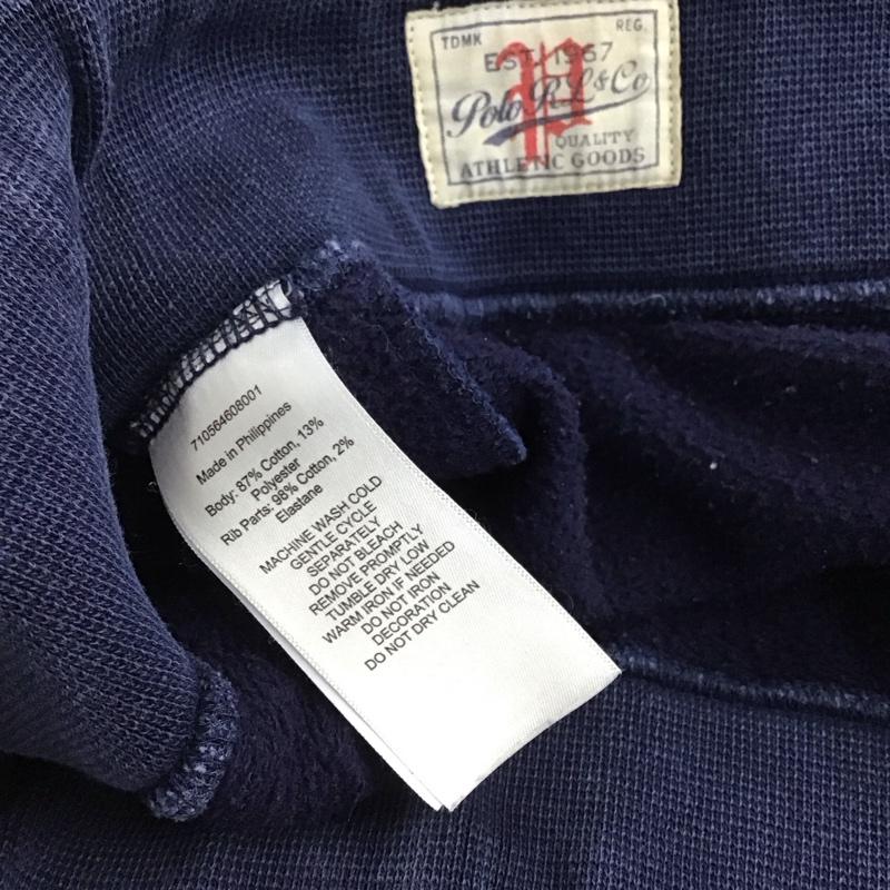 ポロラルフローレン POLO RALPH LAUREN パンツ ワークパンツ、ペインターパンツ スウェットパンツ ワイドパンツ カジュアルパンツ XS ロゴ、文字 紺 / ネイビー / navy メンズ USED 古着 中古 10152139
