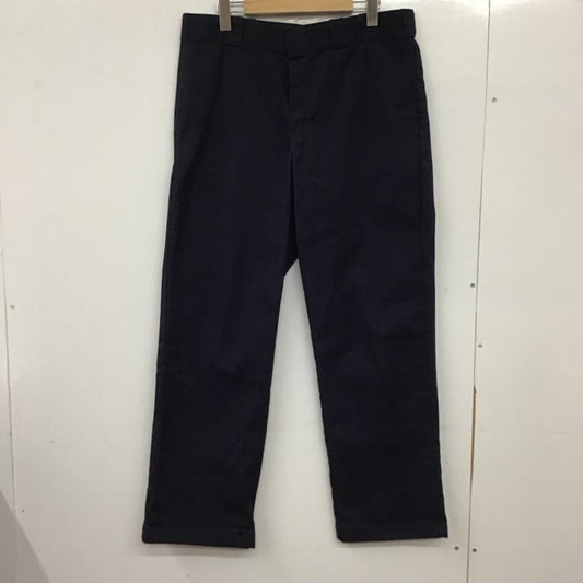 ディッキーズ Dickies パンツ ワークパンツ、ペインターパンツ ワイドパンツ カジュアルパンツ ワークパンツ 34 無地 紺 / ネイビー / navy メンズ USED 古着 中古 10152140