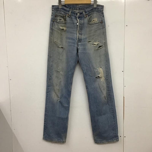 リーバイストラウスアンドコー Levi Strauss & co. パンツ デニム、ジーンズ デニムパンツ スリムパンツ カジュアルパンツ 33インチ 無地 インディゴ / インディゴ / Indigo メンズ USED 古着 中古 10152143
