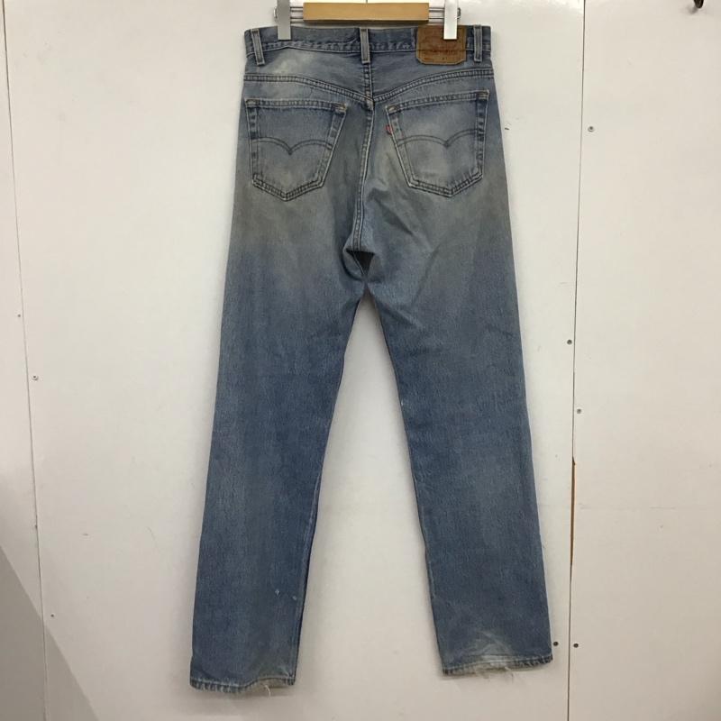 リーバイストラウスアンドコー Levi Strauss & co. パンツ デニム、ジーンズ デニムパンツ スリムパンツ カジュアルパンツ 33インチ 無地 インディゴ / インディゴ / Indigo メンズ USED 古着 中古 10152143