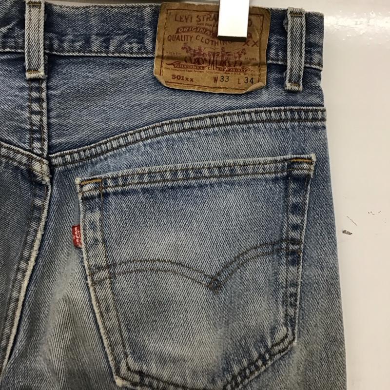 リーバイストラウスアンドコー Levi Strauss & co. パンツ デニム、ジーンズ デニムパンツ スリムパンツ カジュアルパンツ 33インチ 無地 インディゴ / インディゴ / Indigo メンズ USED 古着 中古 10152143