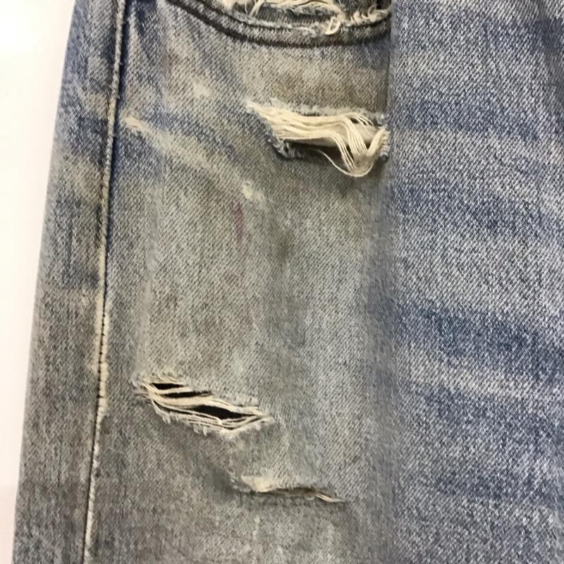 リーバイストラウスアンドコー Levi Strauss & co. パンツ デニム、ジーンズ デニムパンツ スリムパンツ カジュアルパンツ 33インチ 無地 インディゴ / インディゴ / Indigo メンズ USED 古着 中古 10152143