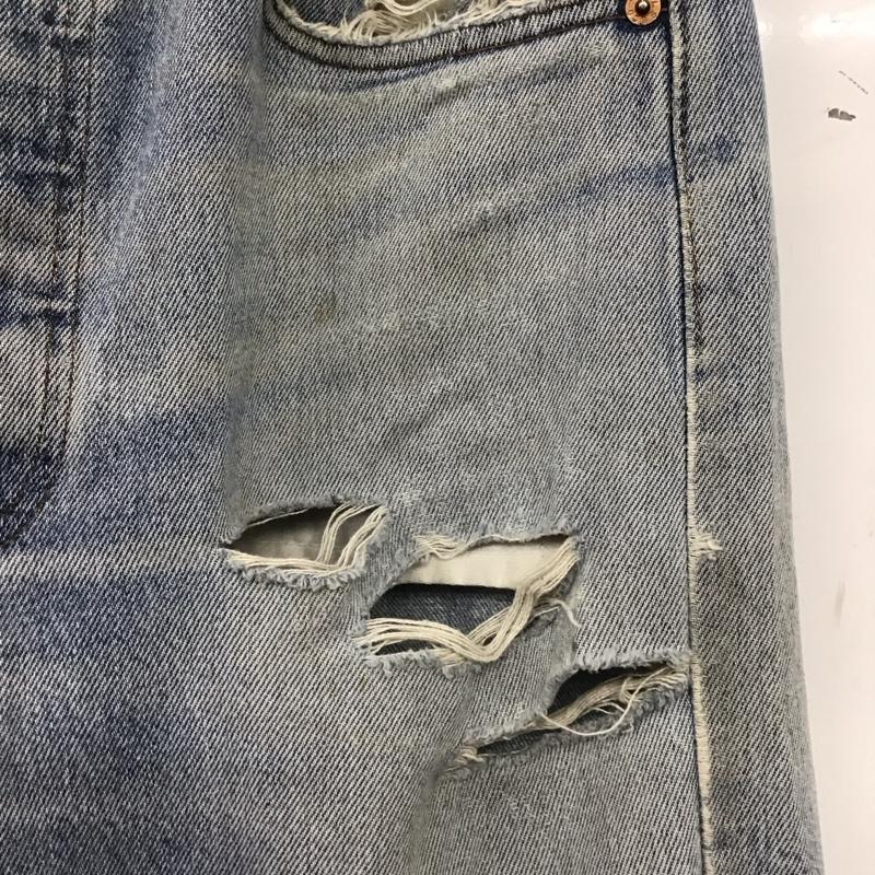 リーバイストラウスアンドコー Levi Strauss & co. パンツ デニム、ジーンズ デニムパンツ スリムパンツ カジュアルパンツ 33インチ 無地 インディゴ / インディゴ / Indigo メンズ USED 古着 中古 10152143