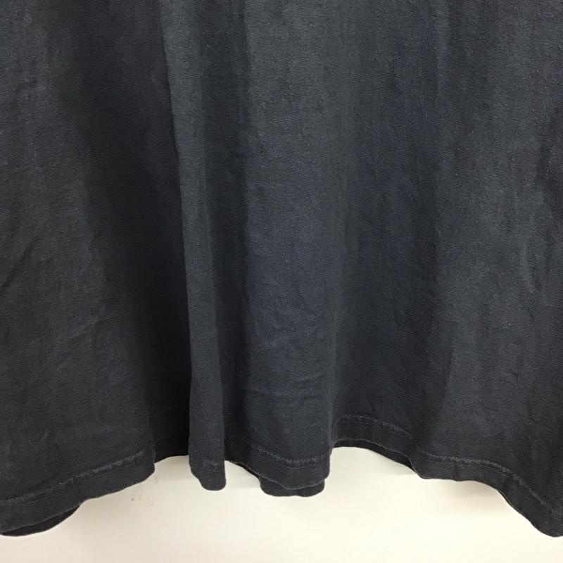 カーハート Carhartt Tシャツ 半袖 半袖カットソー プリントTシャツ クルーネックカットソー XL ロゴ、文字 紺 / ネイビー / navy メンズ USED 古着 中古 10152144