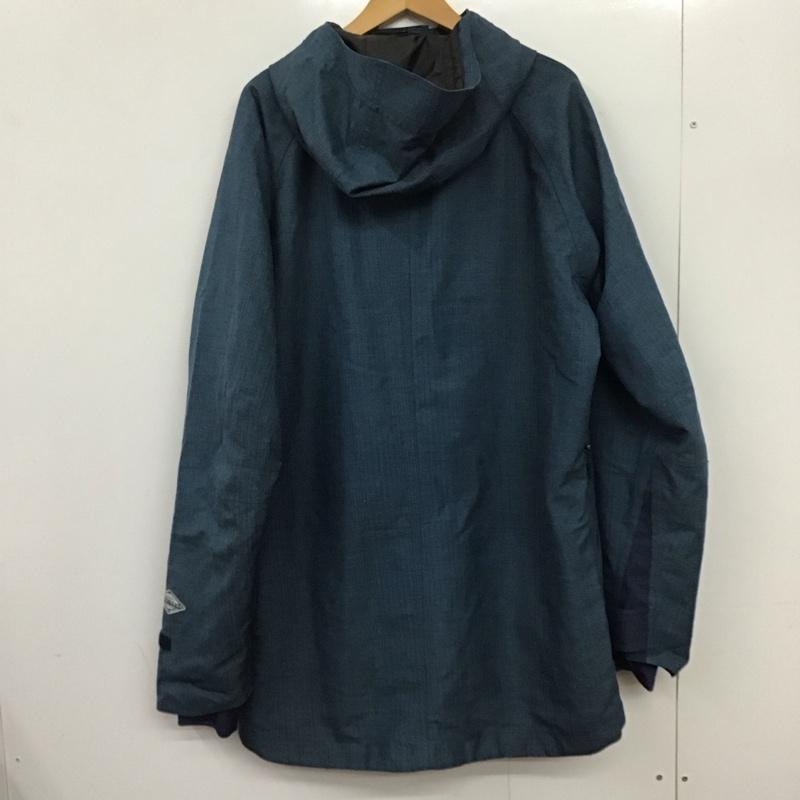 コロンビア Columbia ジャケット、上着 ジャケット、ブレザー 214 PM5264 Snow Chute Jacket スキーウェア XL ロゴ、文字 紺 / ネイビー / navy メンズ USED 古着 中古 10152148
