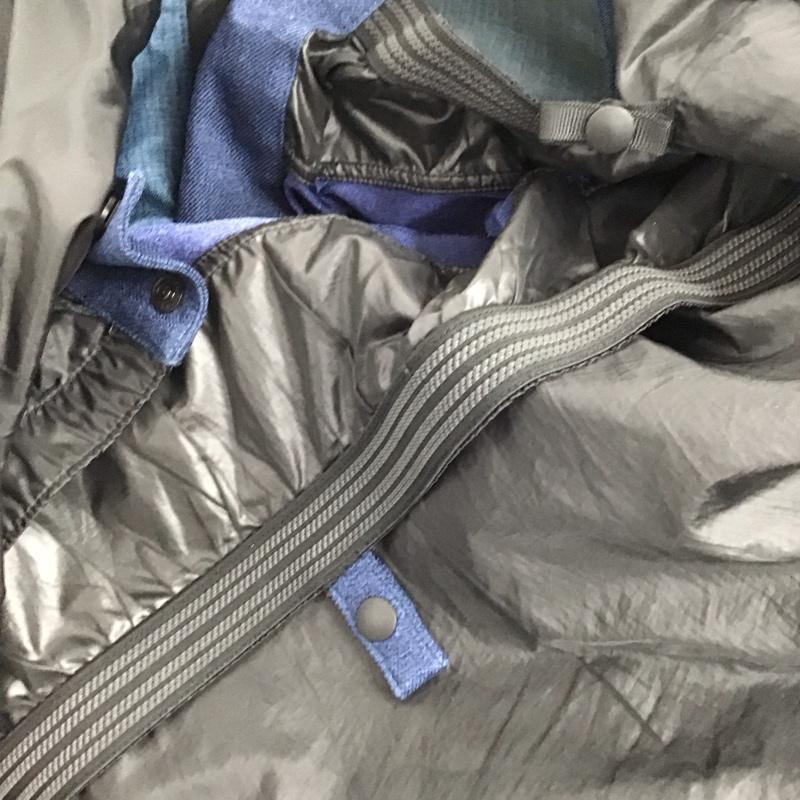 コロンビア Columbia ジャケット、上着 ジャケット、ブレザー 214 PM5264 Snow Chute Jacket スキーウェア XL ロゴ、文字 紺 / ネイビー / navy メンズ USED 古着 中古 10152148