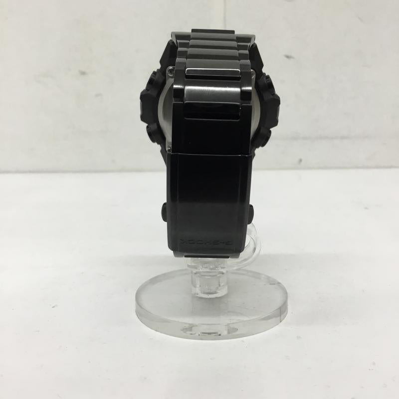 ジーショック G-SHOCK 腕時計 アナログ（自動巻き） 5657-JA ロゴ、文字 黒 / ブラック / black X 青 / ブルー / blue メンズ USED 古着 中古 10152149