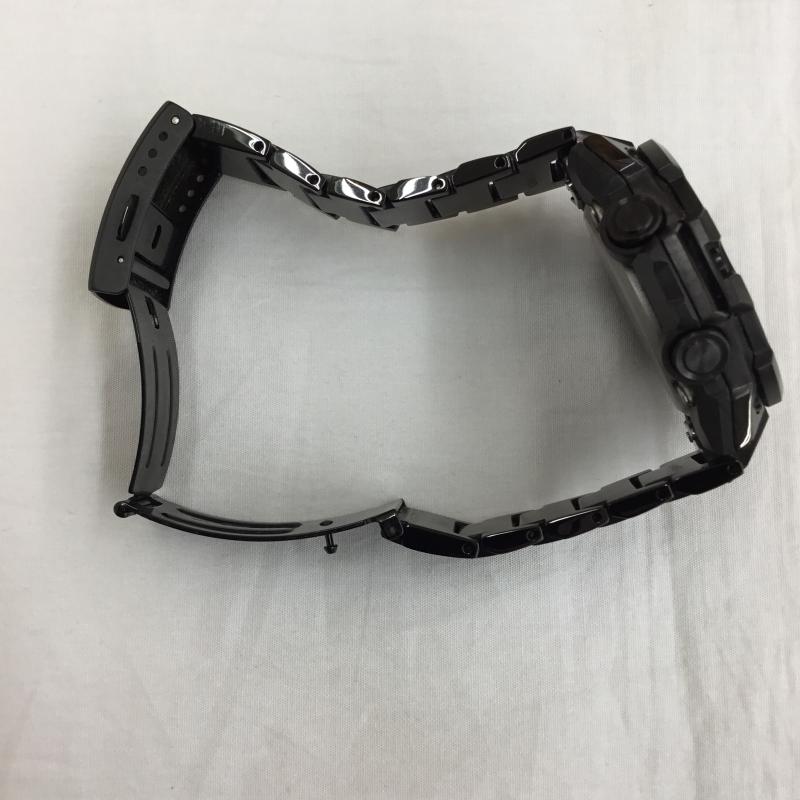 ジーショック G-SHOCK 腕時計 アナログ（自動巻き） 5657-JA ロゴ、文字 黒 / ブラック / black X 青 / ブルー / blue メンズ USED 古着 中古 10152149
