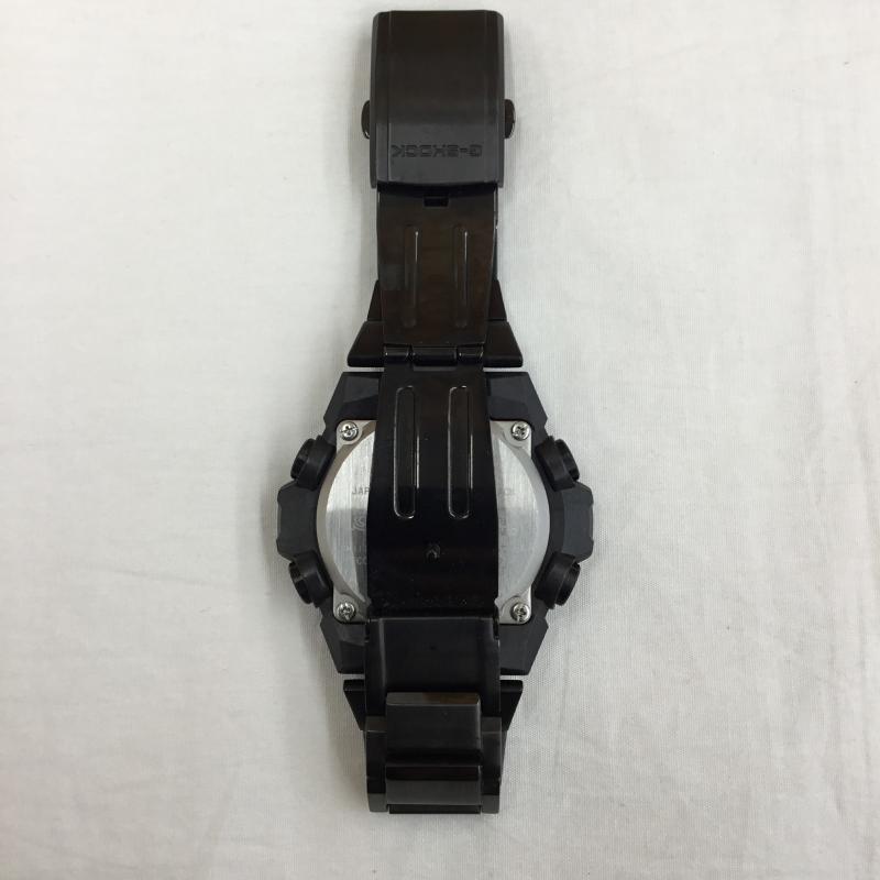 ジーショック G-SHOCK 腕時計 アナログ（自動巻き） 5657-JA ロゴ、文字 黒 / ブラック / black X 青 / ブルー / blue メンズ USED 古着 中古 10152149
