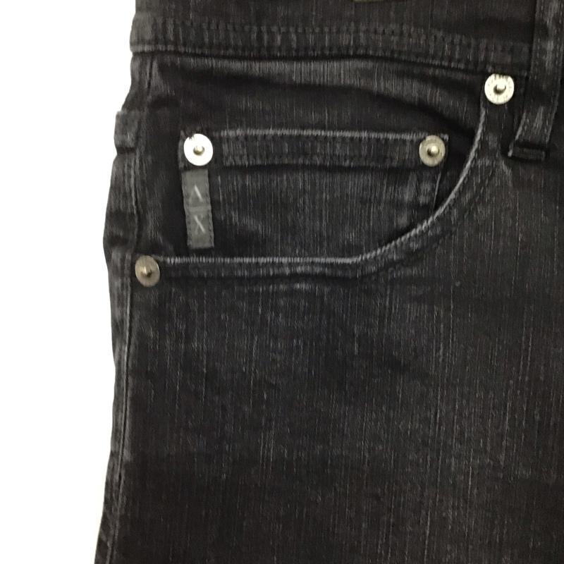 アルマーニエクスチェンジ ARMANI EXCHANGE パンツ デニム、ジーンズ デニムパンツ スリムパンツ カジュアルパンツ ストレッチパンツ 33インチ 無地 ダークグレー / ダークグレー / メンズ USED 古着 中古 10152163