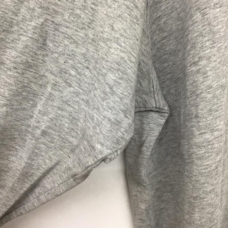 アベイシングエイプ A BATHING APE カットソー 長袖 長袖カットソー プリントカットソー クルーネック M プリント 灰 / グレー / gray メンズ USED 古着 中古 10152169