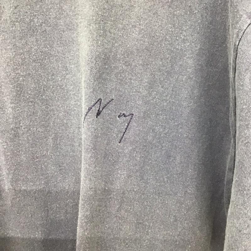 アンセルム ANCELLM Tシャツ 半袖 半袖カットソー プリントTシャツ クルーネックカットソー ロゴ、文字 紫 / パープル / purple メンズ USED 古着 中古 10152170
