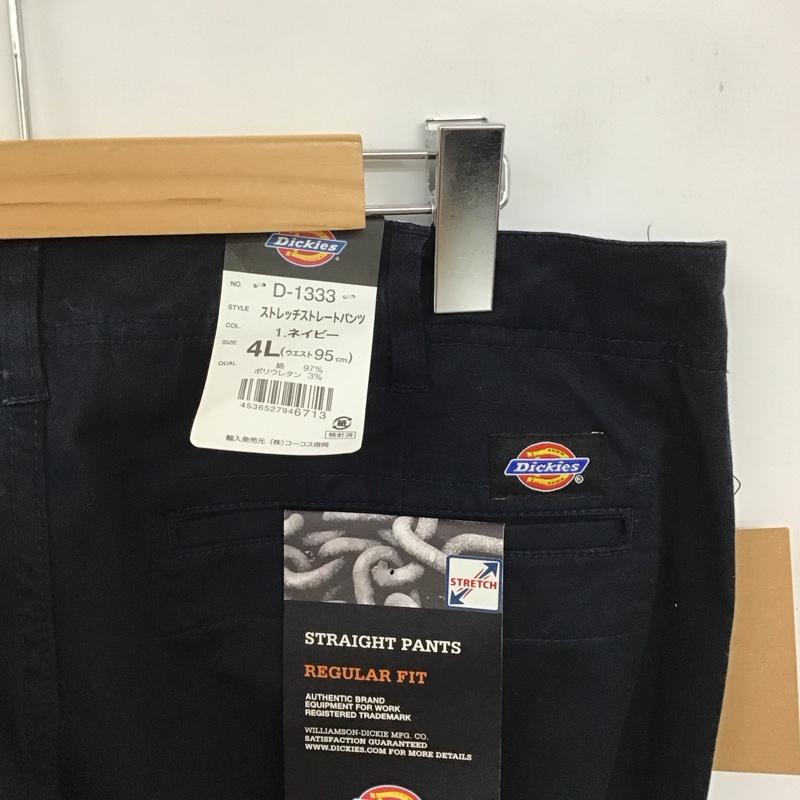 ディッキーズ Dickies パンツ ワークパンツ、ペインターパンツ ワークパンツ ワイドパンツ カジュアルパンツ 無地 紺 / ネイビー / navy メンズ USED 古着 中古 10152181