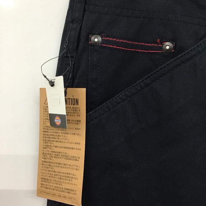 ディッキーズ Dickies パンツ ワークパンツ、ペインターパンツ ワークパンツ ワイドパンツ カジュアルパンツ 無地 紺 / ネイビー / navy メンズ USED 古着 中古 10152181