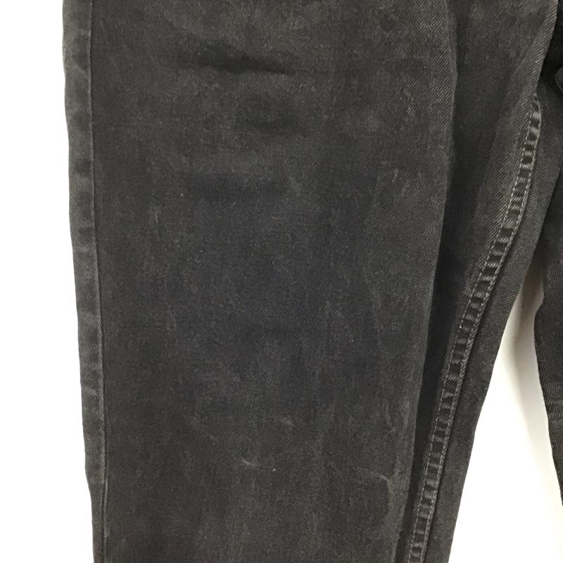 リーバイストラウスアンドコー Levi Strauss & co. パンツ デニム、ジーンズ デニムパンツ ワイドパンツ カジュアルパンツ 34インチ 無地 ダークグレー / ダークグレー / メンズ USED 古着 中古 10152183
