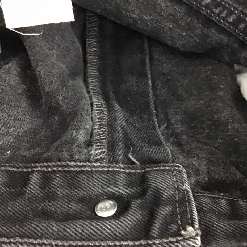 リーバイストラウスアンドコー Levi Strauss & co. パンツ デニム、ジーンズ デニムパンツ ワイドパンツ カジュアルパンツ 34インチ 無地 ダークグレー / ダークグレー / メンズ USED 古着 中古 10152183