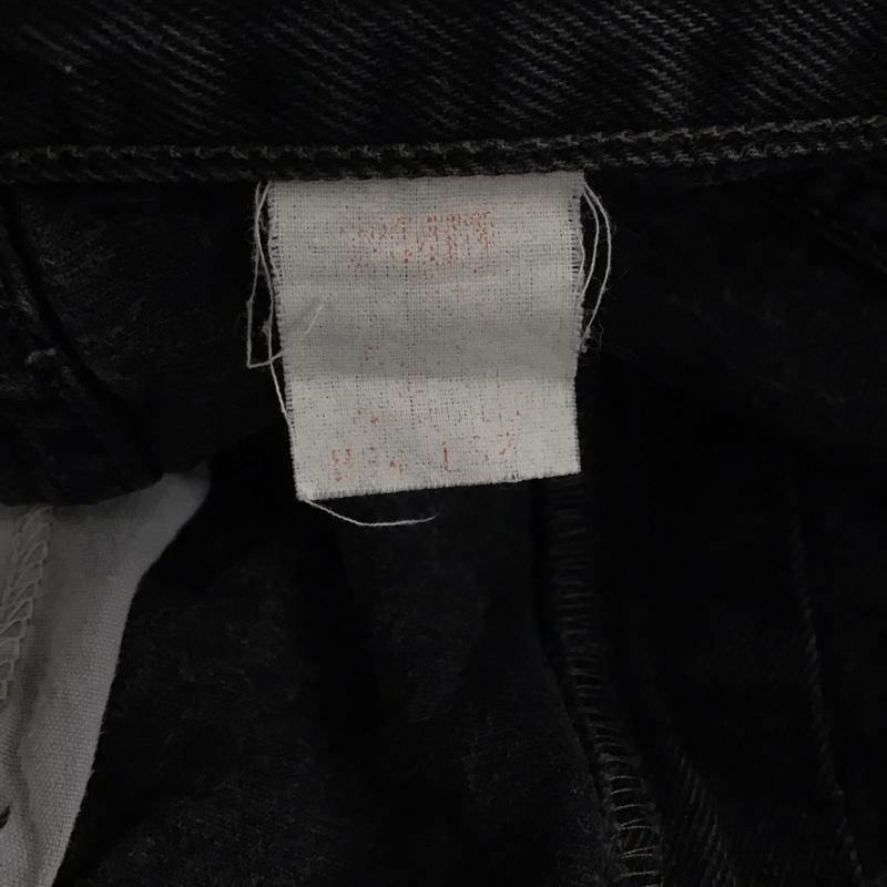 リーバイストラウスアンドコー Levi Strauss & co. パンツ デニム、ジーンズ デニムパンツ ワイドパンツ カジュアルパンツ 34インチ 無地 ダークグレー / ダークグレー / メンズ USED 古着 中古 10152183
