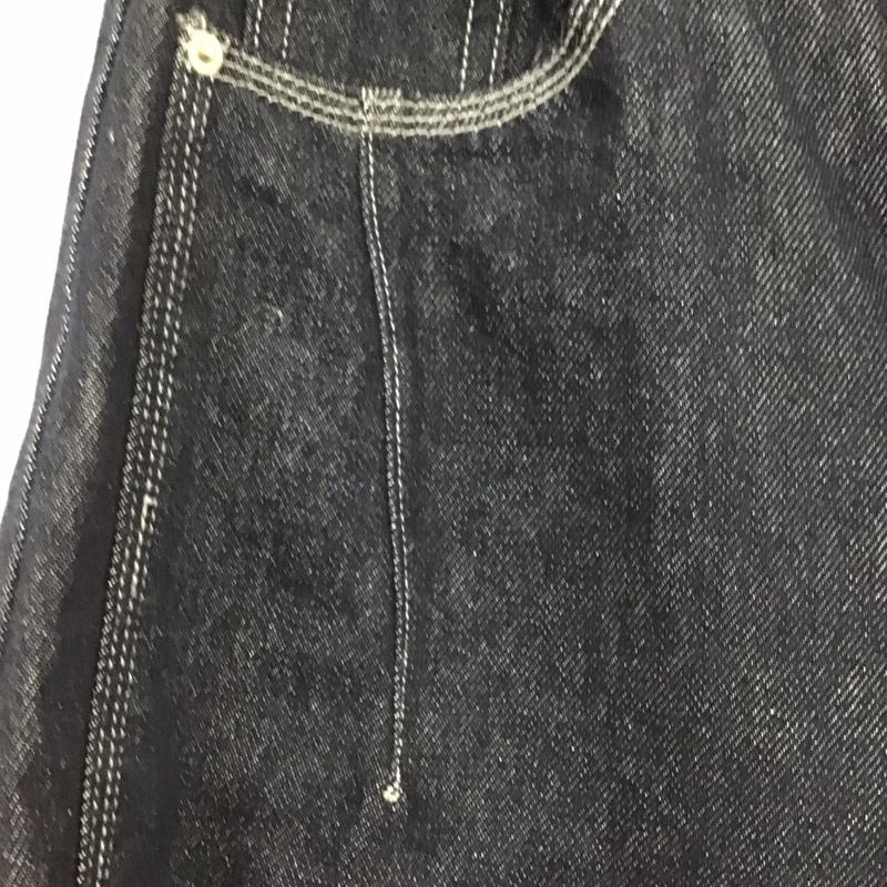 古着 USED パンツ デニム、ジーンズ デニムパンツ ワイドパンツ カジュアルパンツ 地底人 L 無地 インディゴ / インディゴ / Indigo メンズ USED 古着 中古 10152189