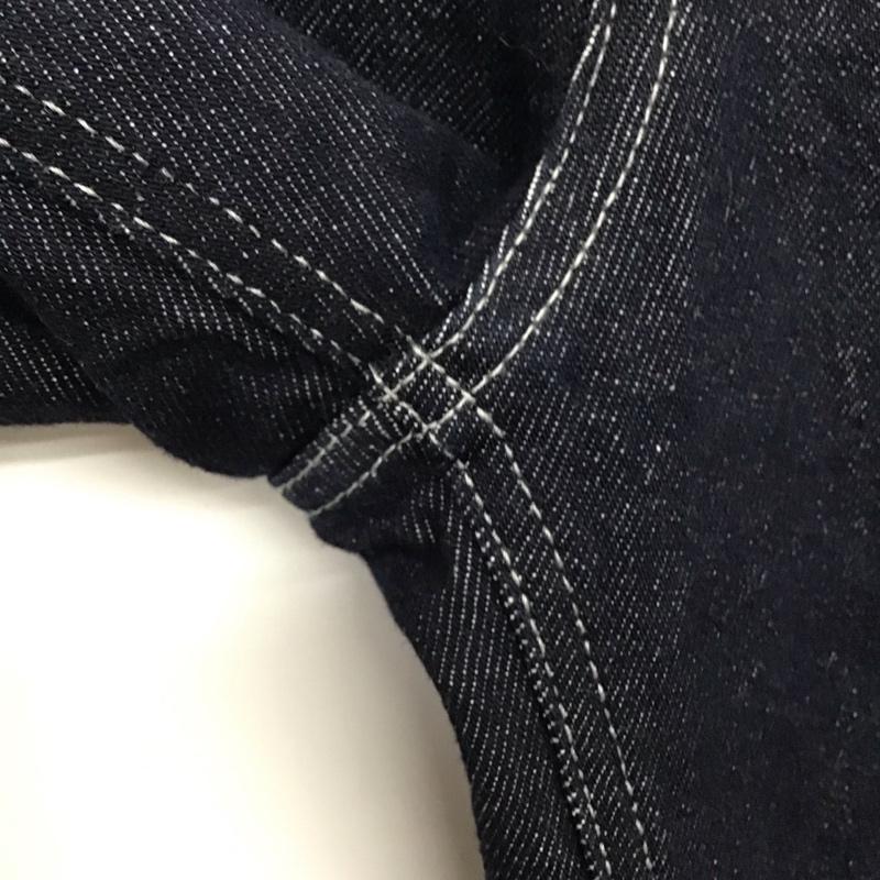 古着 USED パンツ デニム、ジーンズ デニムパンツ ワイドパンツ カジュアルパンツ 地底人 L 無地 インディゴ / インディゴ / Indigo メンズ USED 古着 中古 10152189