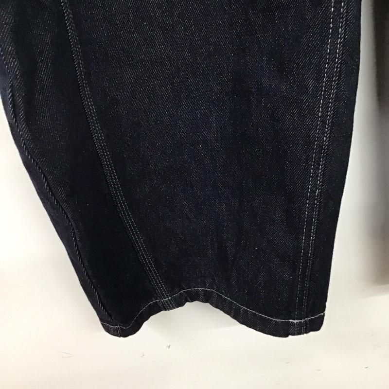 古着 USED パンツ デニム、ジーンズ デニムパンツ ワイドパンツ カジュアルパンツ 地底人 L 無地 インディゴ / インディゴ / Indigo メンズ USED 古着 中古 10152189