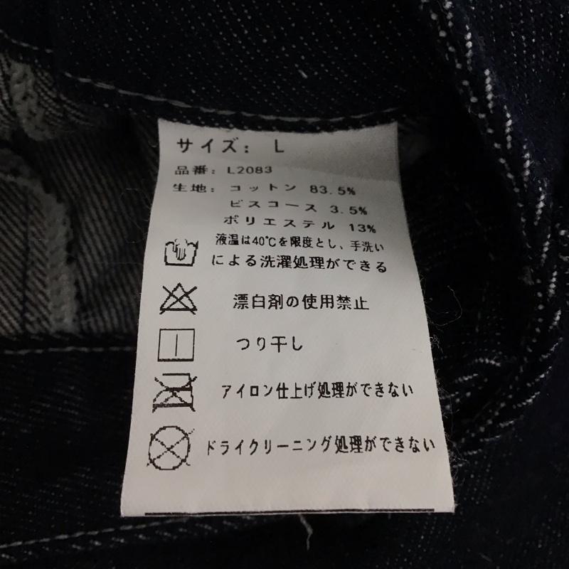 古着 USED パンツ デニム、ジーンズ デニムパンツ ワイドパンツ カジュアルパンツ 地底人 L 無地 インディゴ / インディゴ / Indigo メンズ USED 古着 中古 10152189