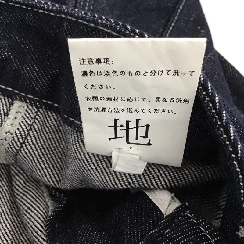 古着 USED パンツ デニム、ジーンズ デニムパンツ ワイドパンツ カジュアルパンツ 地底人 L 無地 インディゴ / インディゴ / Indigo メンズ USED 古着 中古 10152189
